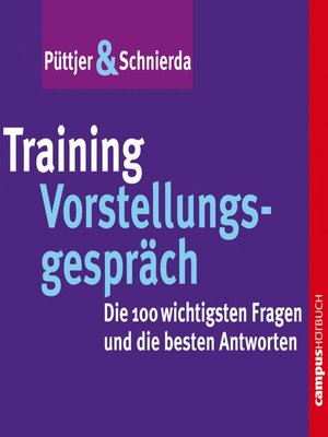cover image of Training Vorstellungsgespräch